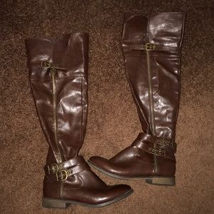 Brown Tall Boots
